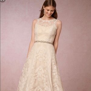 BHLDN Tadashi Shoji Lyra Wedding Gown